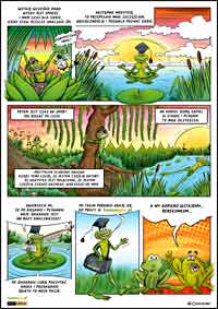 ekologiczne, edu komiksy dla dzieci z eko abk od KumamGre